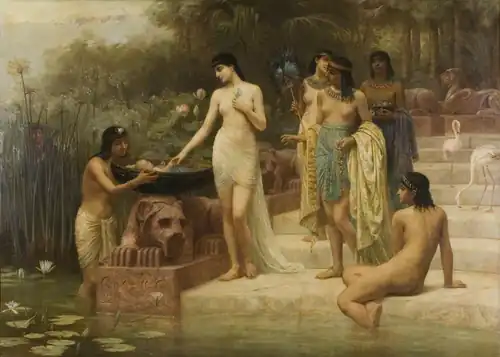 The Discovery of Moses by Edwin Long, 1886