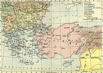 Ethnic groups in the Balkans and Asia Minor by William R. Shepherd, 1911