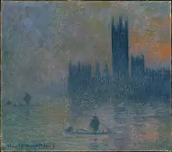 The Houses of Parliament (Effect of Fog), 1903–1904, Metropolitan Museum of Art