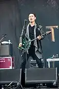 Temuulen "Temka" Naranbaatar of the HU playing the tovshuur