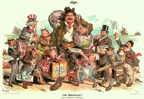 "The Immigrant. Is He an Acquisition or a Detriment?"(1903)