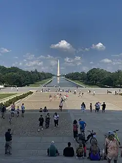 Image 42The National Mall viewed from the Lincoln Memorial, July 2023 (from National Mall)