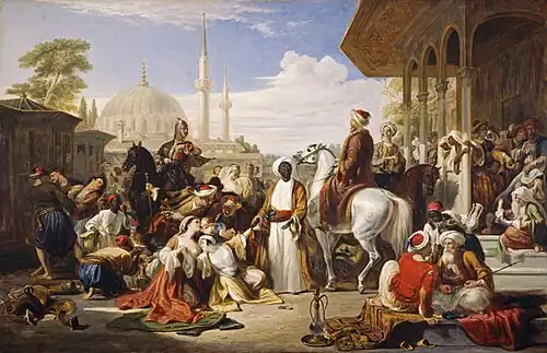 The Slave Market, Constantinople by William Allan