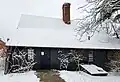 Rear of the house in 2023.