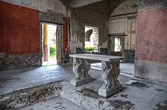 Atrium of the House of the Prince of Naples