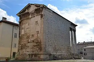 Back view