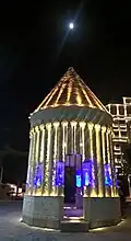 The replica of Radkan calendar structure
