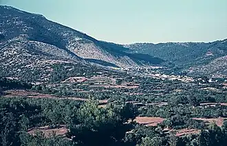 Panorama of Theologos from 1957