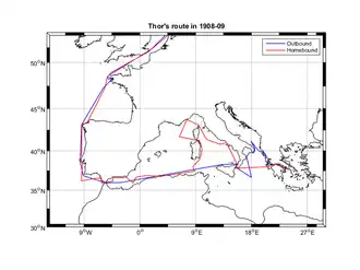 First expedition in 1908–1909.