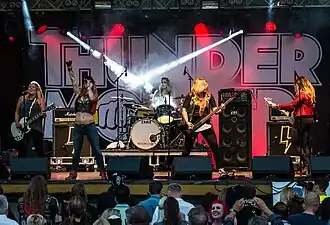 Thundermother in Kungsträdgården 2016