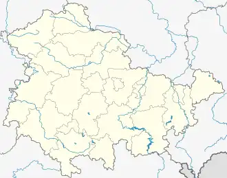 Jena is located in Thuringia