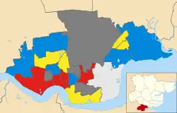 2019 results map