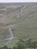 Halifax Road passing through the Thursden Valley