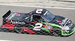 George's 2012 truck at Rockingham Speedway