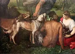 The figures at left