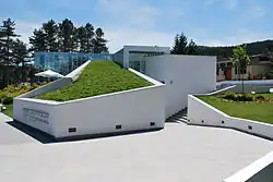 2011 Award winner: People's Choice Award, by OpenBuildings Culture: Memorial house Todor Proeski, Macedonia, Krushevo by Syndicate studio