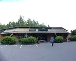 Toimintojen Talo, a local cafeteria with other services.