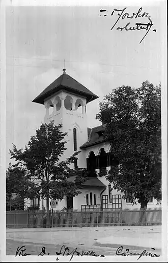 Villa D. Ștefănescu around 1930.