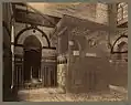 Photo of Qaytbay's tomb chamber (c. 1867)