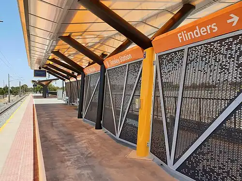 Tonsley station in 2020