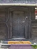 The entrance portal