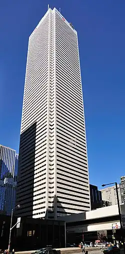 2012 Recladding of the First Canadian Place, Toronto.