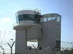 The control tower of the new airport