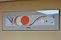 Toshiyuki Tanaka, 1982, Setouchi Sunlight, model painting for a mosaic