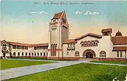 A postcard of Tower Hall, 1910