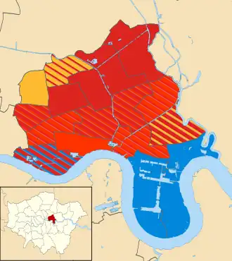 2006 results map