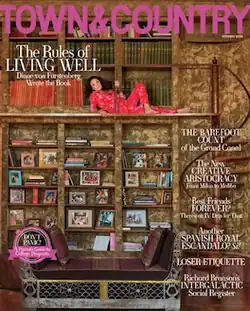 Cover of Town & Country magazine