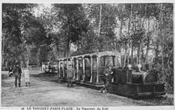 Tram from a separate line that served the golf course