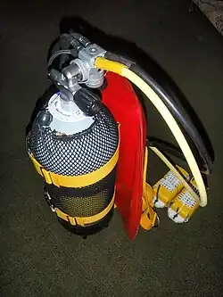 Bellows fold - deflated