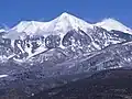 Mt. Tukuhnikivatz (Mt. Peale to right)