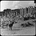 Old photo of the theatre before restoration work