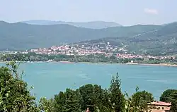 View of Tuoro sul Trasimeno