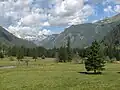 between Vorder and Mauterndorf, panorama