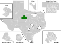 Map of the district