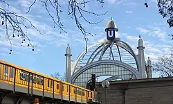 In 2002 U-Bahn station Nollendorfplatz received a glass dome that closely resembles the destroyed original by Cremer & Wolffenstein