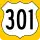 U.S. Highway 301 Alternate marker