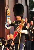 Uniform of a U.S. Army Special Band drum major