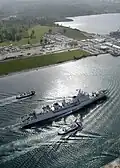 Shenzhen in Apra Harbor, Guam on 22 October 2003.