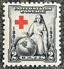 US Stamp Scott 702 American Red Cross 1931