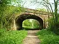 Under the A164 near Beverley