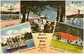 Postcard from c. 1930—1945 for Pine Lake Camp