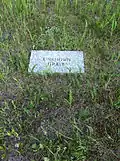 Unknown grave at Camp Hughes