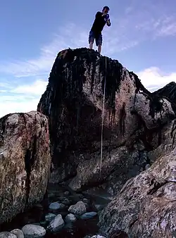 Uplift measured in the intertidal zone at Kaikōura