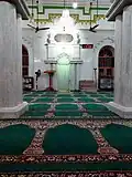 The mosque interior