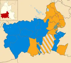2003 results map