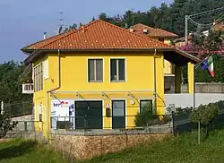 Vallanzengo town hall, BI, Italy.